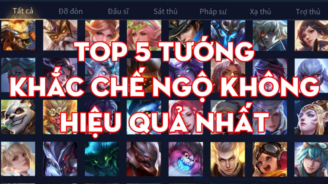 Top tướng khắc chế Ngộ Không cứng nhất, không ngán solo đường