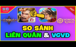 So sánh tướng Liên Quân và Vương Giả Vinh Diệu: Game nào đỉnh hơn?