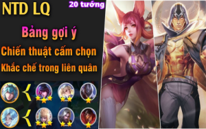 Các tướng trong huyền thoại MOBA: Tìm hiểu kỹ năng và cách khắc chế!